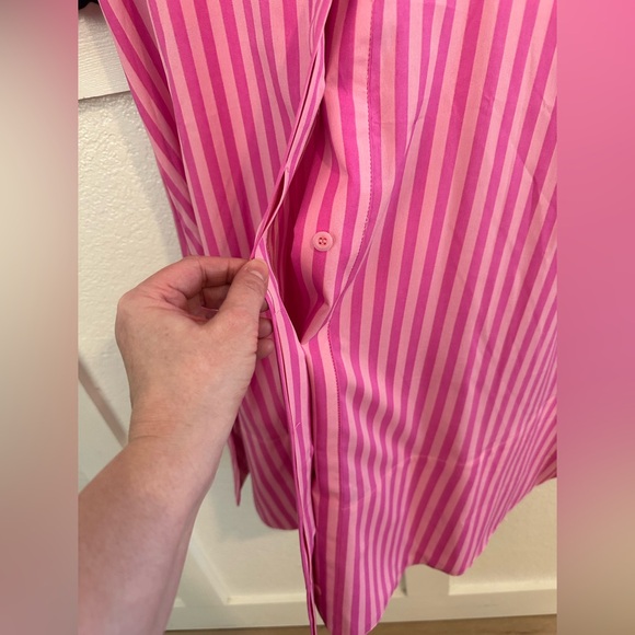 Buddy Love Dress - Vibrant Pink Striped Dress - Size Small - NWT - Picture 7 of 10